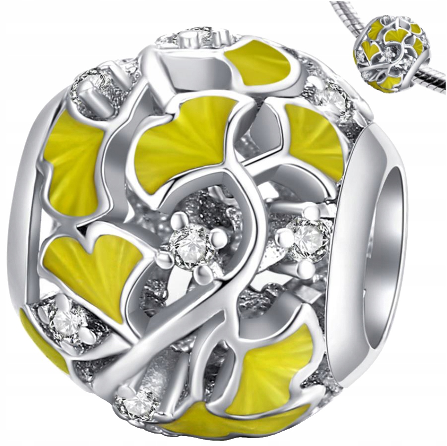 

Charms Gałązki srebro 925 koralik S925 zawieszka