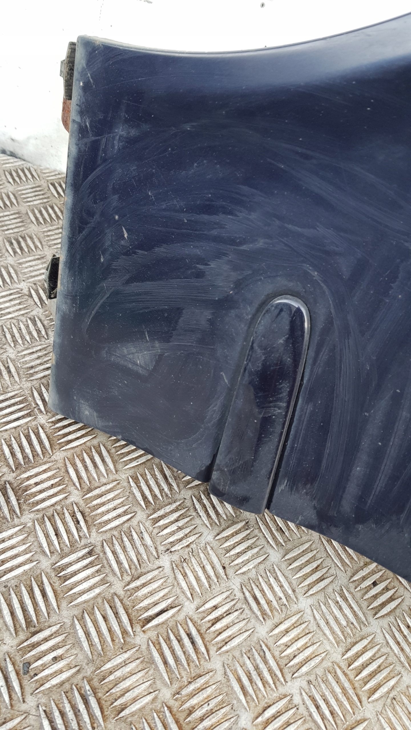 MERCEDES W211 fender left front blue
