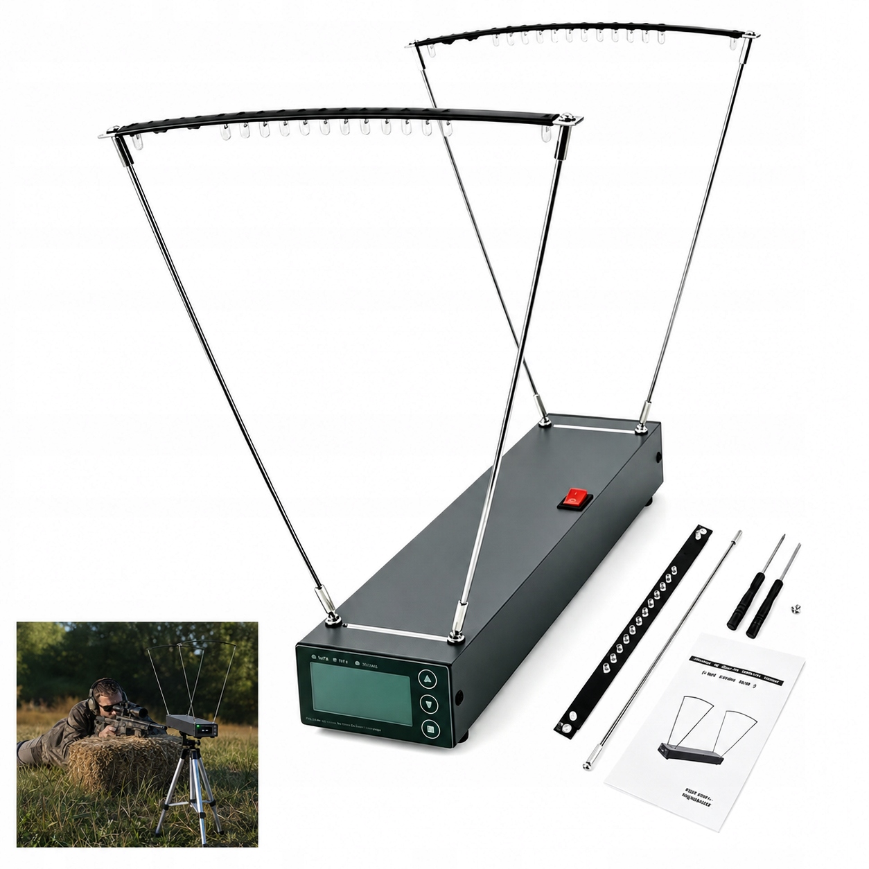 Přístroj Pro Měření Rychlosti High Precision Shooting Chronograph