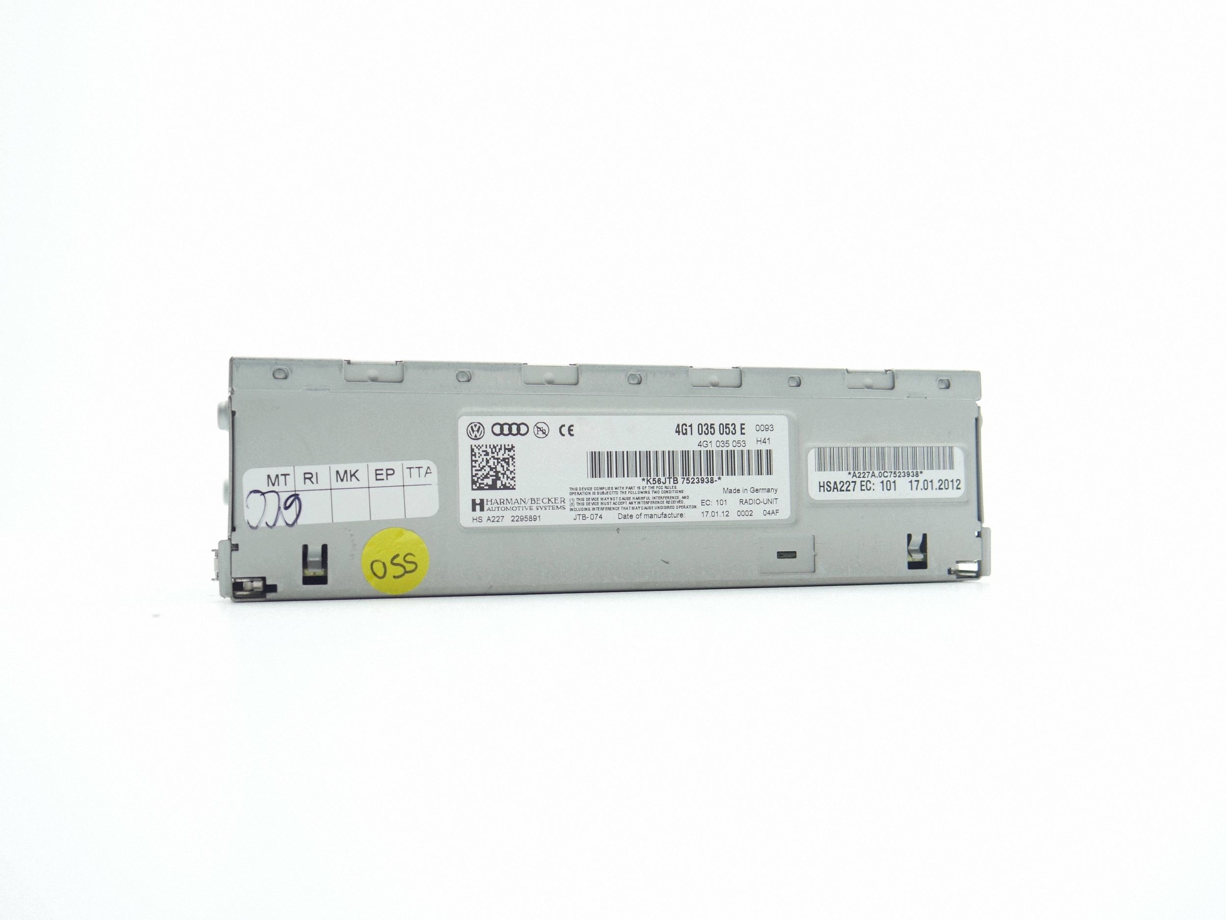 module control unit TUNER radio AUDI A4 B8 A5 8T Q7 4L 4G1035053E
