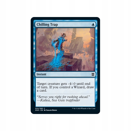 Mtg 4x Chilling Trap Foil