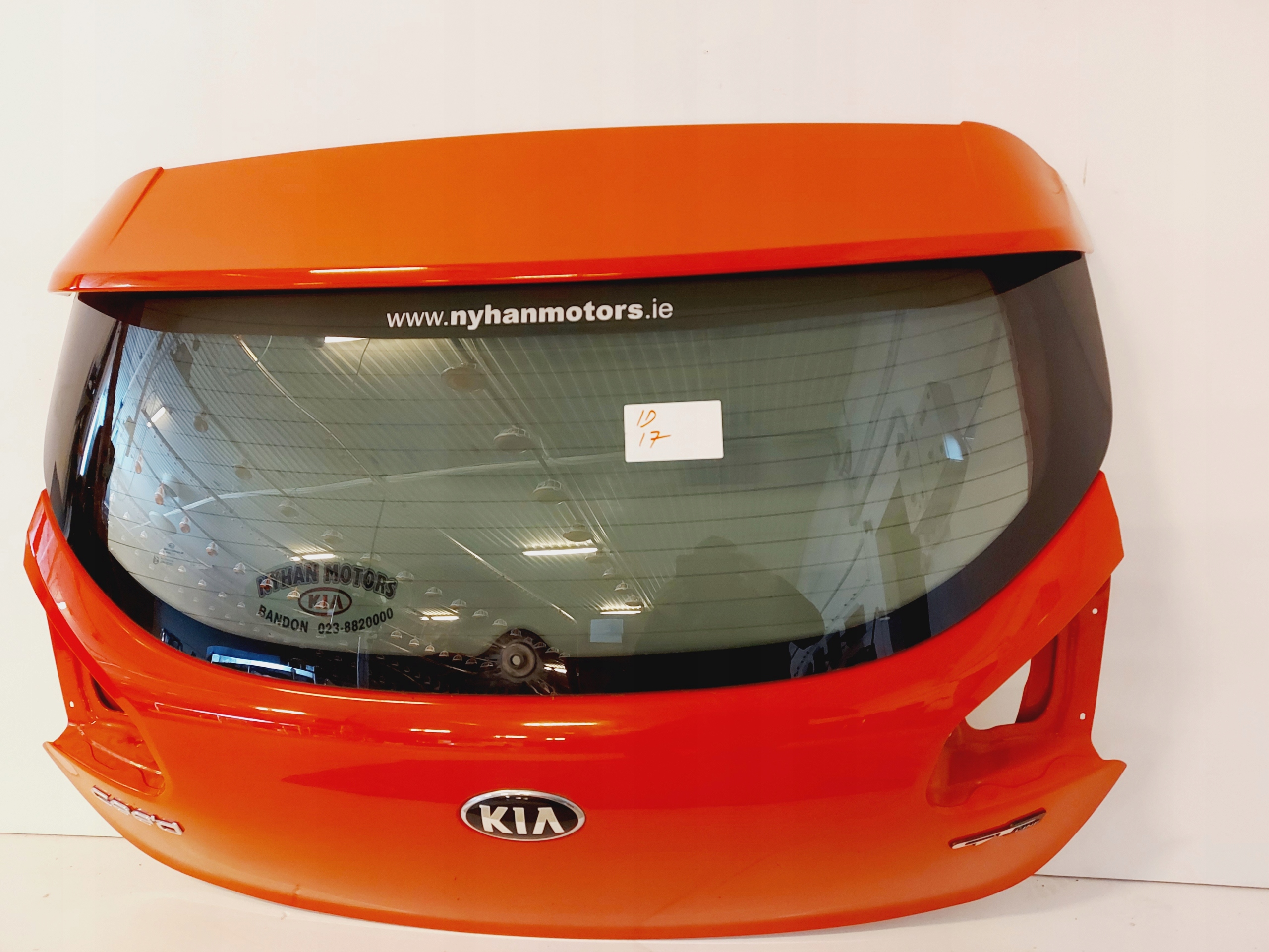 KIA CEED KLAPA TYŁ 5D FD BAGAZNIKA GT 2015-2017R Typ samochodu Samochody osobowe