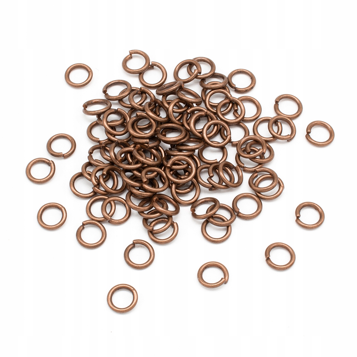 Kółeczka Pojedynczy Mosiądz 7x1mm 200szt/25g