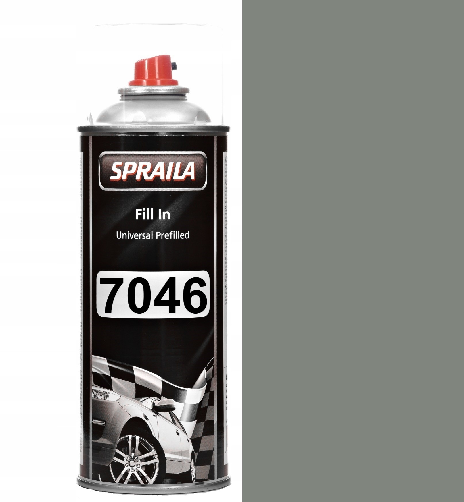 Ral 7046 Gruntoemalia Alkidowa 2w1 Półmat 16-40% Lakier Farba Spray 400ML