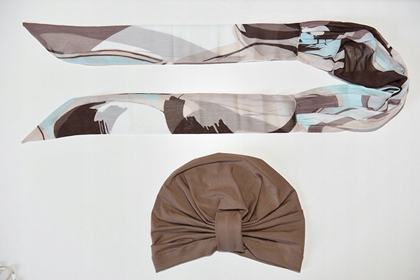 Turban WIOLA + Opaska NORA Zestaw Set Czapka 1/01 Waga produktu z opakowaniem jednostkowym 0.1 kg