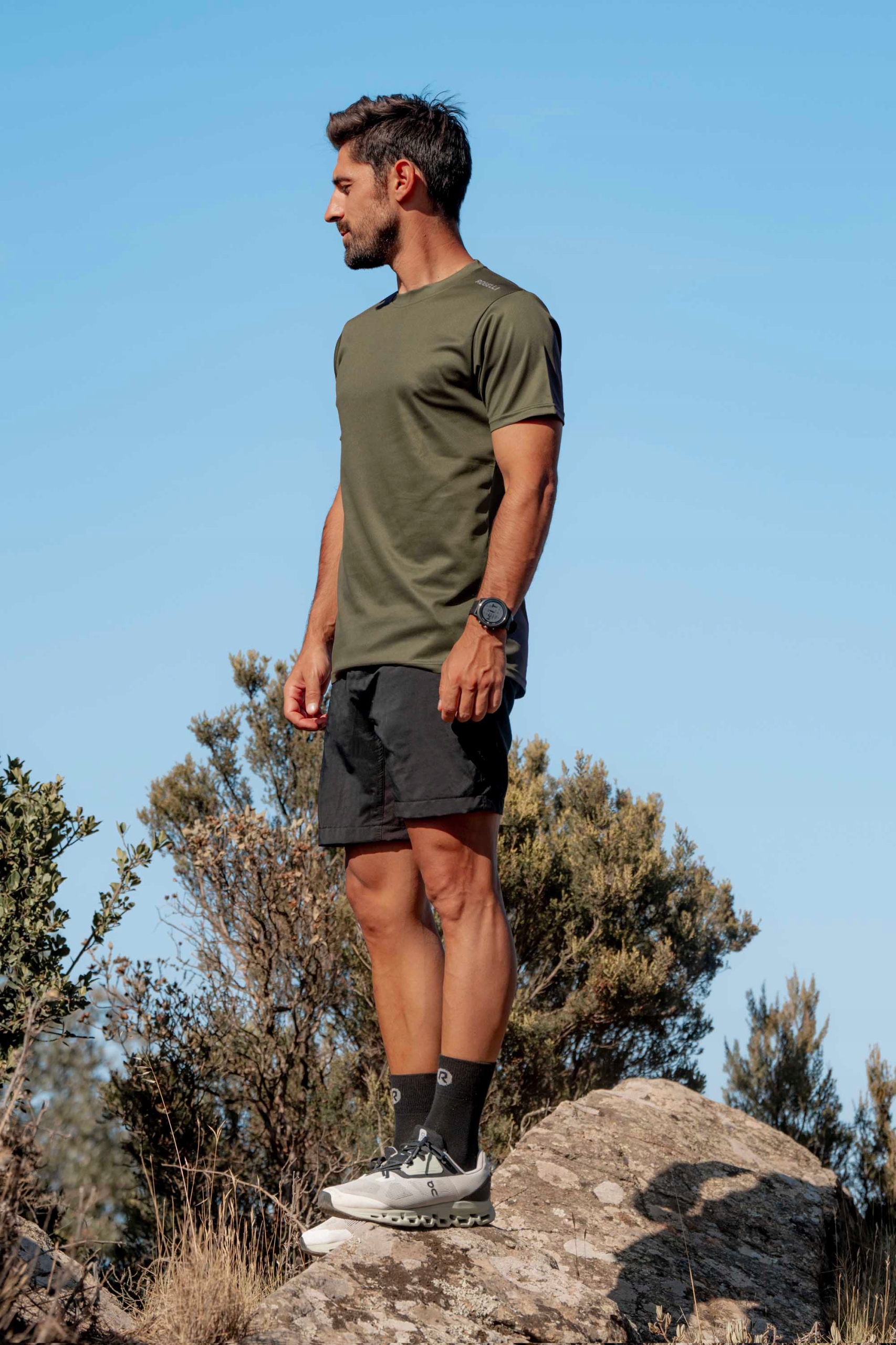 Rogelli Promo męska funkcjonalna koszulka sportowa Rozmiar XXL