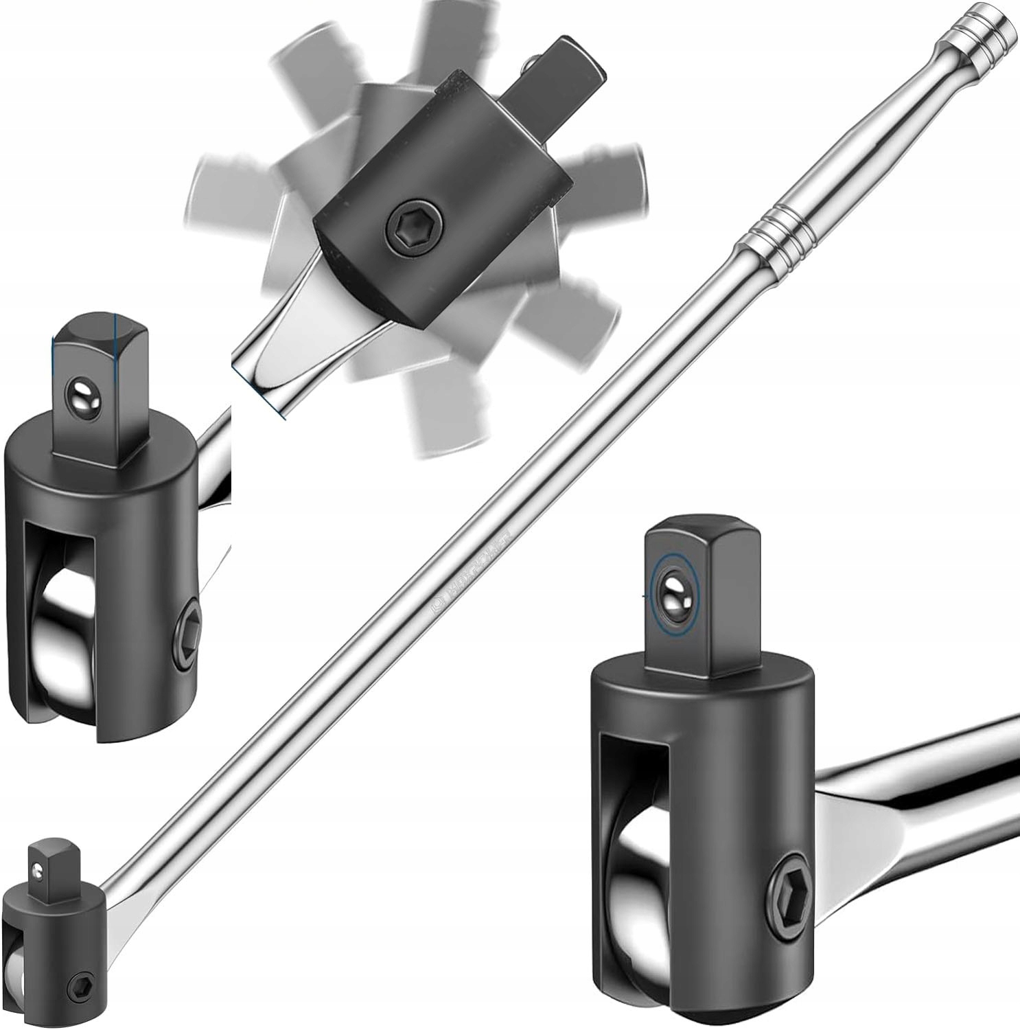 POKRĘTŁO PRZEGUBOWE ŁAMANE 1/2" 590mm NASADEK Kod producenta 8773