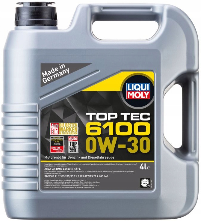 Motorový Olej Liqui Moly Top Tec 6100 0V30 4L