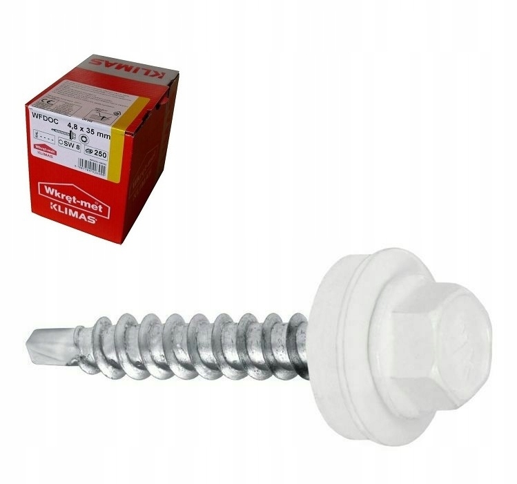 

Wkręty farmerskie do blachy/drewna 4,8x35 250szt