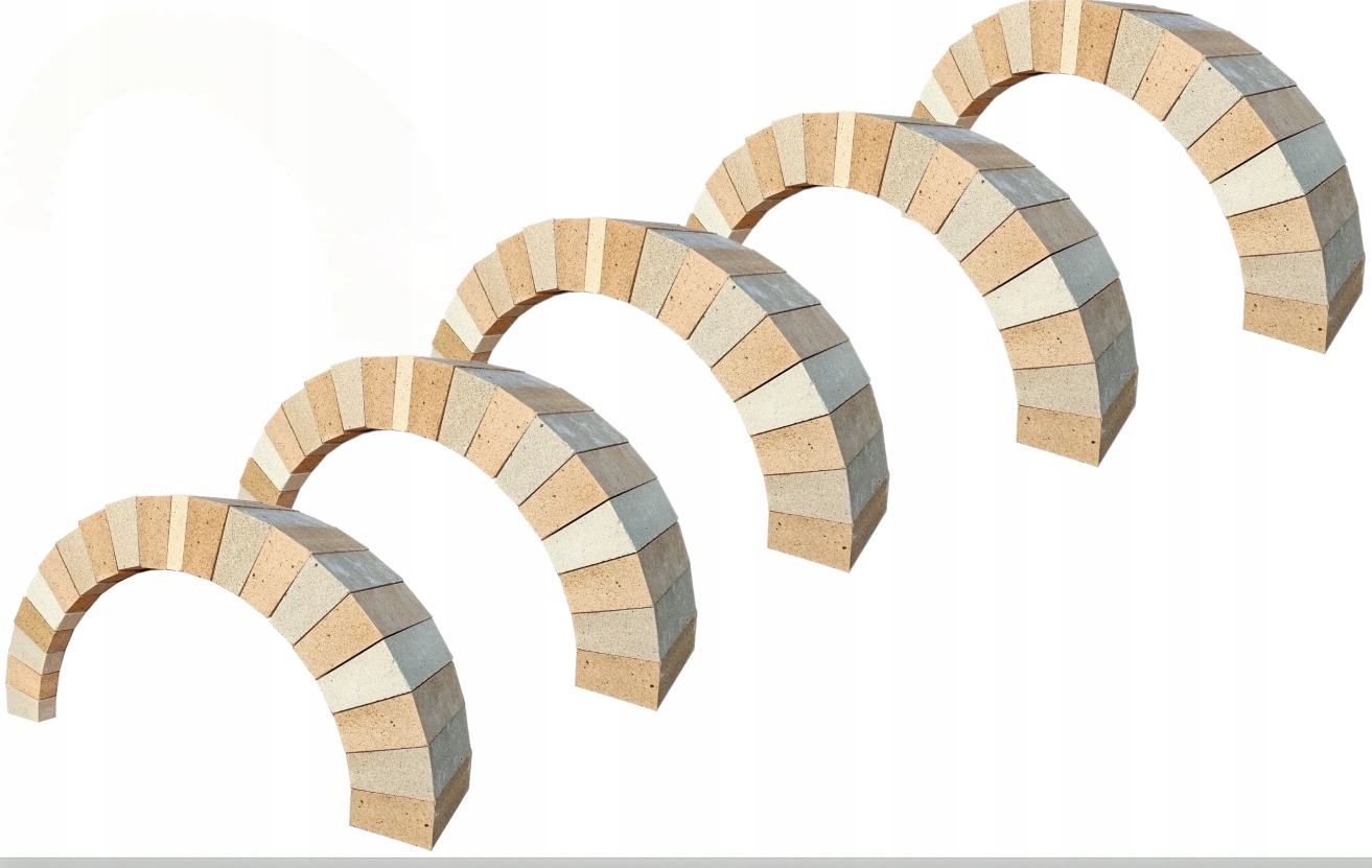 KLIN SZAMOTOWY KLINY NA PIEC CHLEBOWY fi 70