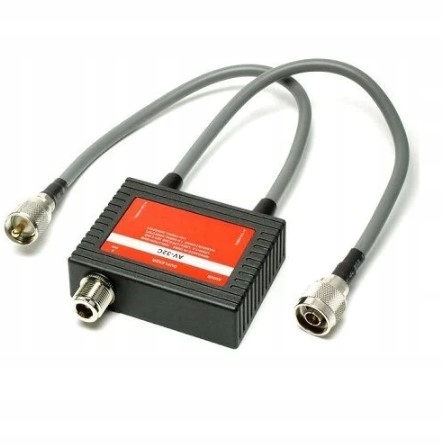 Duplexer Avair AV-32C 1.8-56MHz/140-470MHz wtyki PL-259+N gniazdo N
