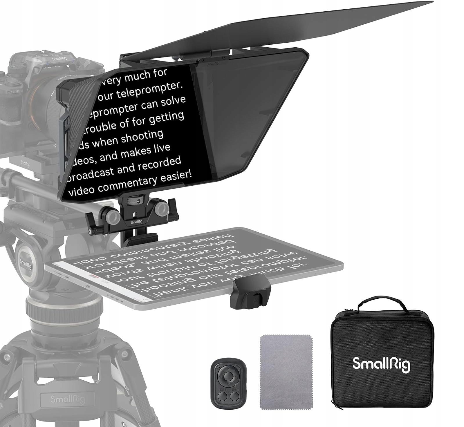 Profesionální teleprompter SmallRig pro iPad a tablet do 11" fotoaparátu