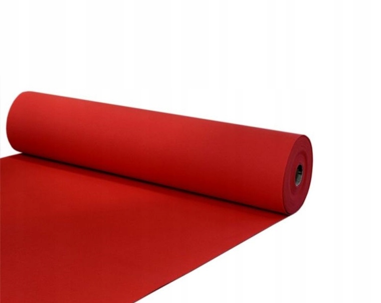 CZERWONY DYWAN CHODNIK RED DO ŚLUBU CHODNIK WYKŁADZINA CZERWIEŃ Z ROLKI Stan opakowania oryginalne