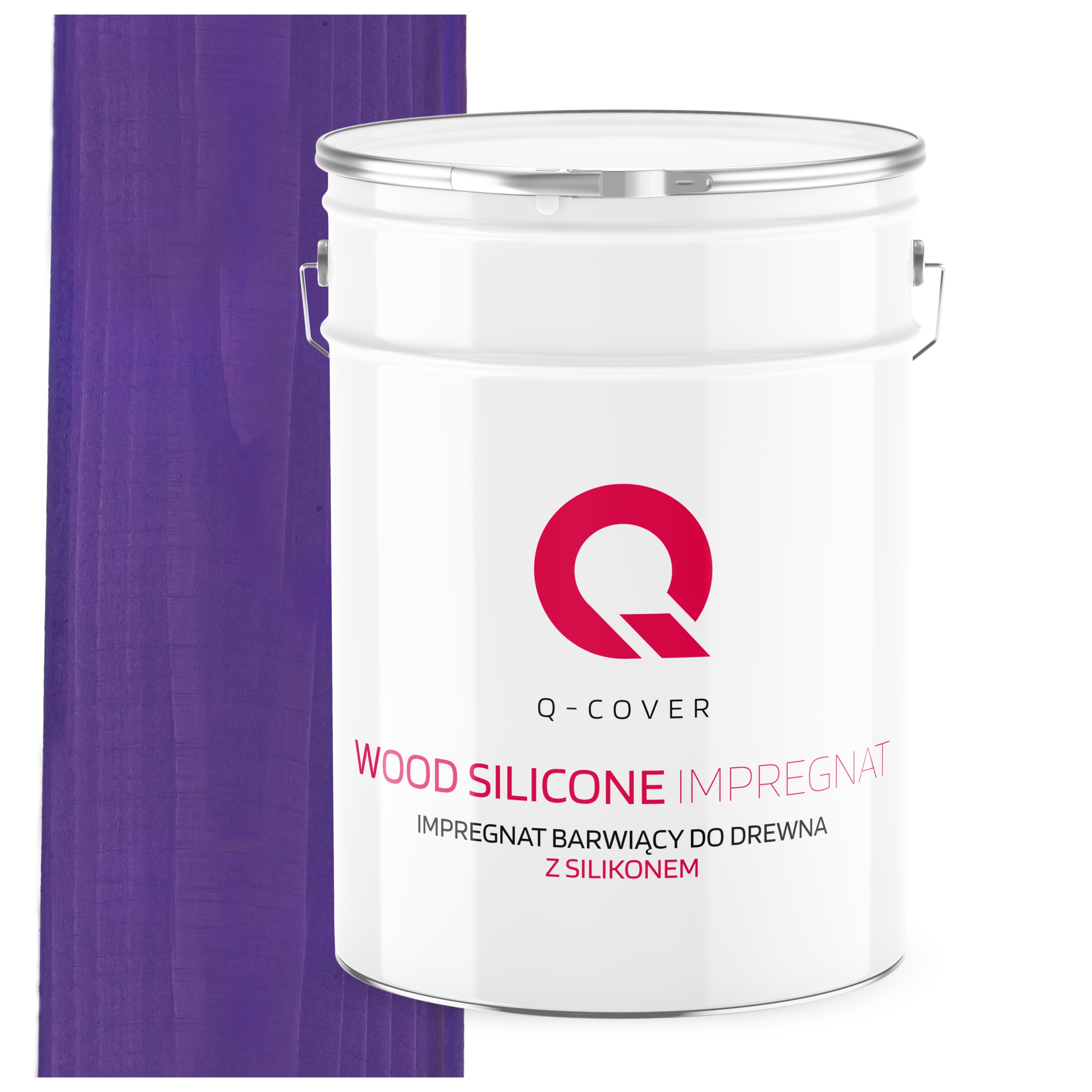 Impregnácia Na Drevo Extra Farba S Ochranným Silikónom Farby Uv Fialová 10 L