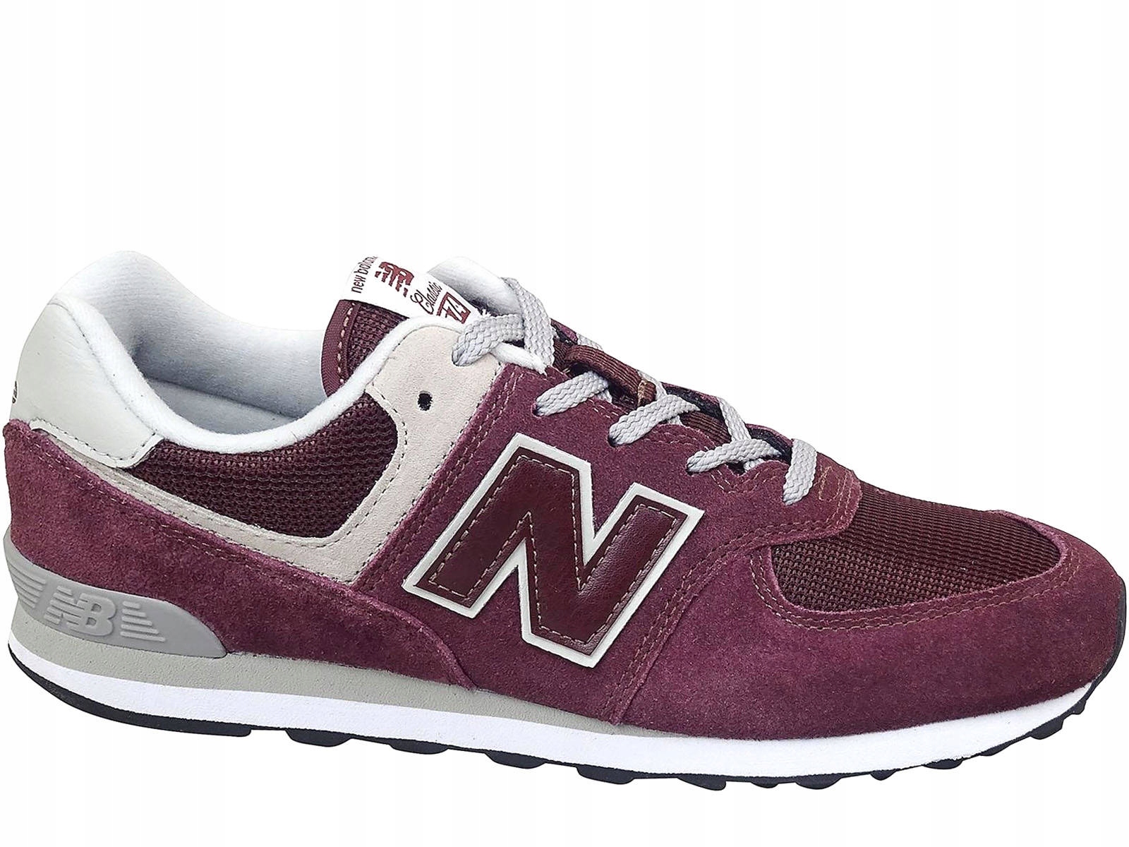 

New Balance 574 GC574GB Buty Damskie Bordowe New