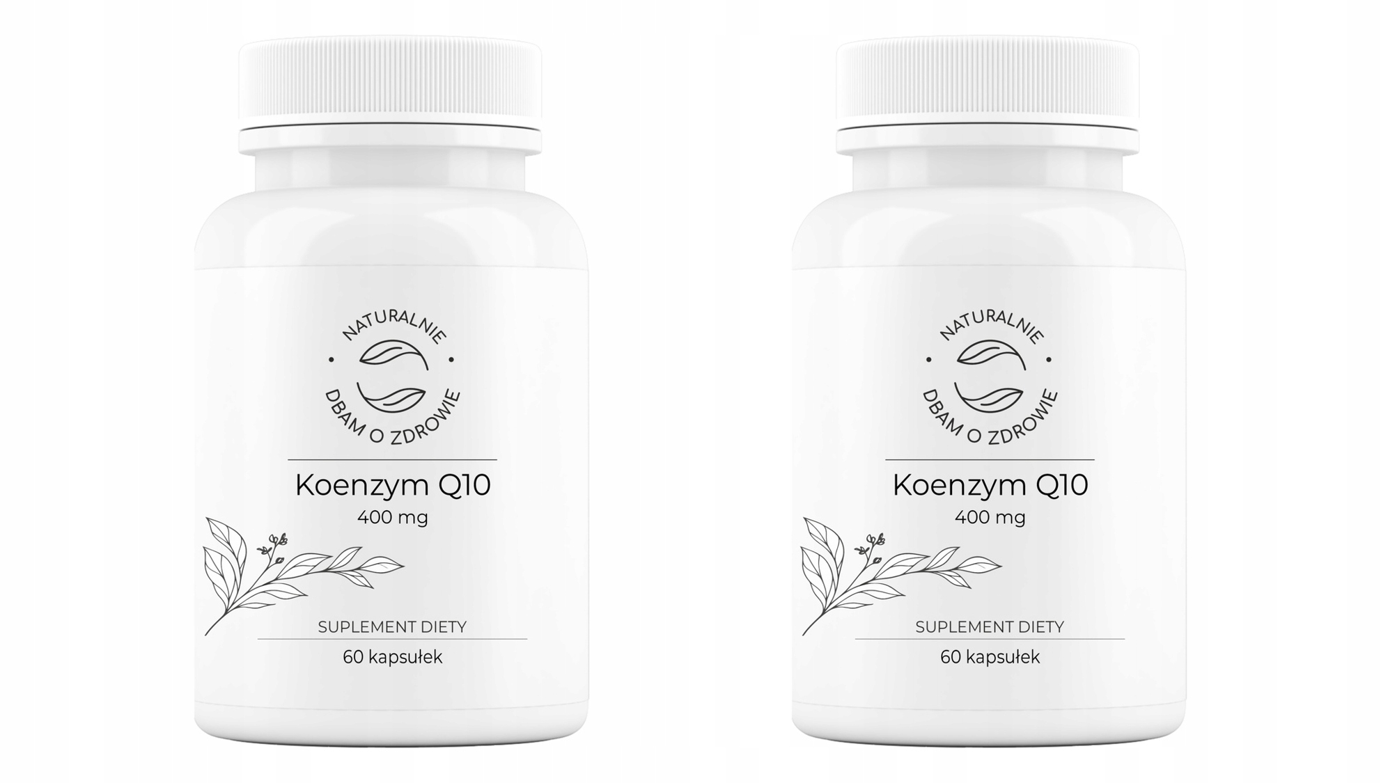 Koenzym Q10 400 mg Přirozeně pečuje o zdraví. 60 kapslí sada