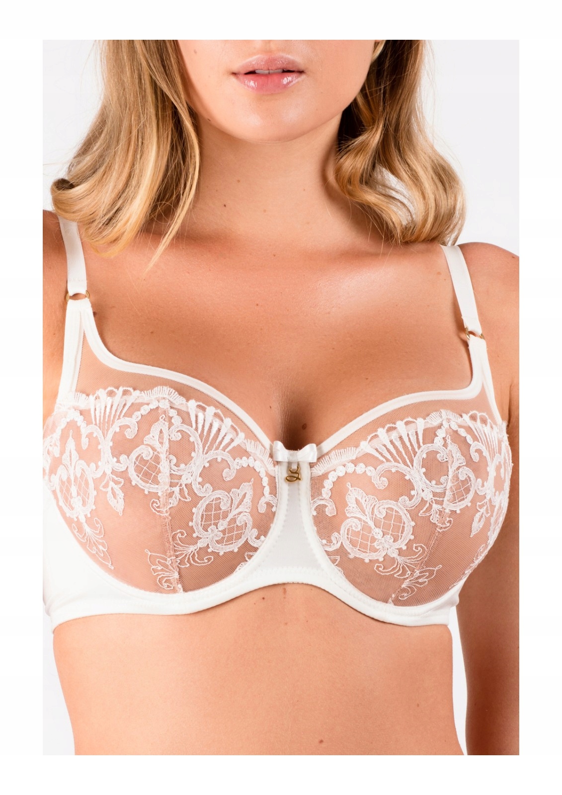 Biustonosz Miękki Samanta A143 Perla 85F Krem Ecru