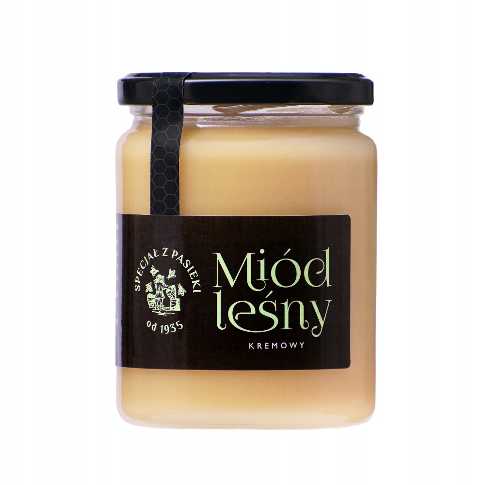 Levně Krémový lesní med 650 g Specjał Z Pasieki