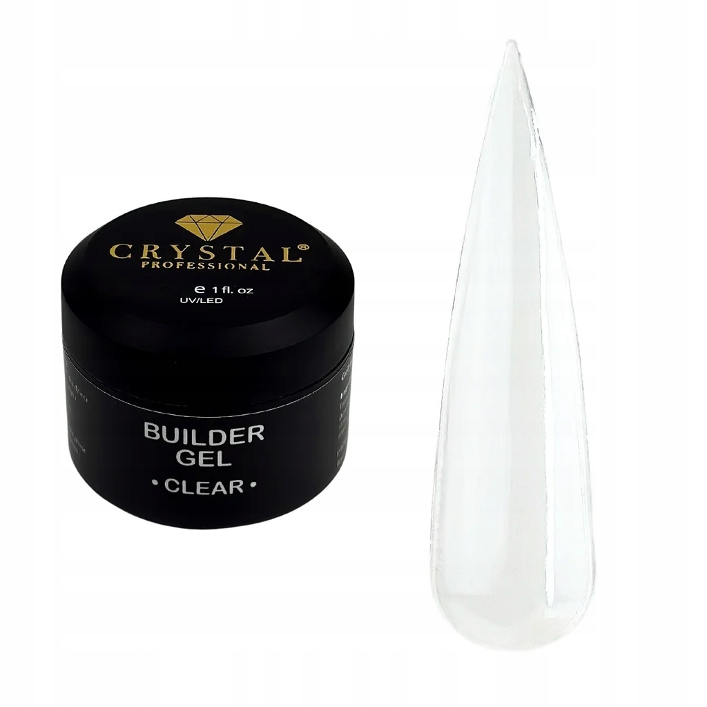 Builder Gel #Clear 50 ml Crystal Professional stavební gel