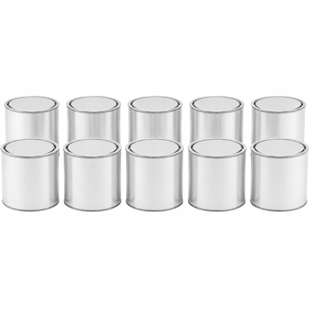 Puszka metalowa 0,5l z wieczkiem wciskanym