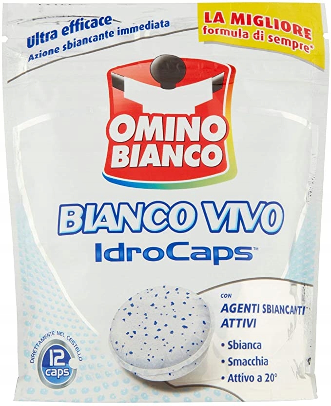 

Kapsułki do prania Omino Bianco 12 szt.