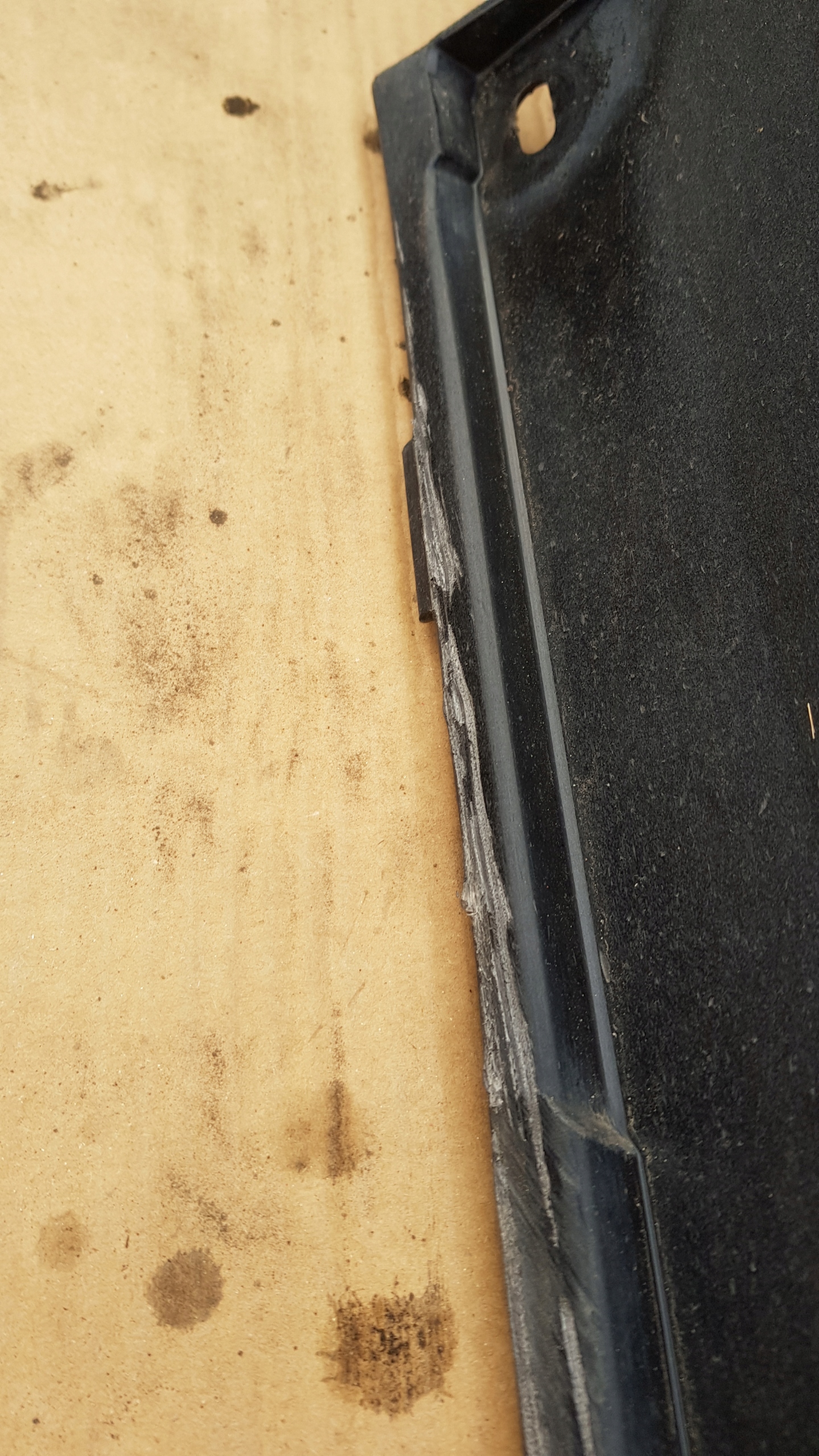 BMW E60 moulding of the threshold threshold left BLACKSAPPHIRE