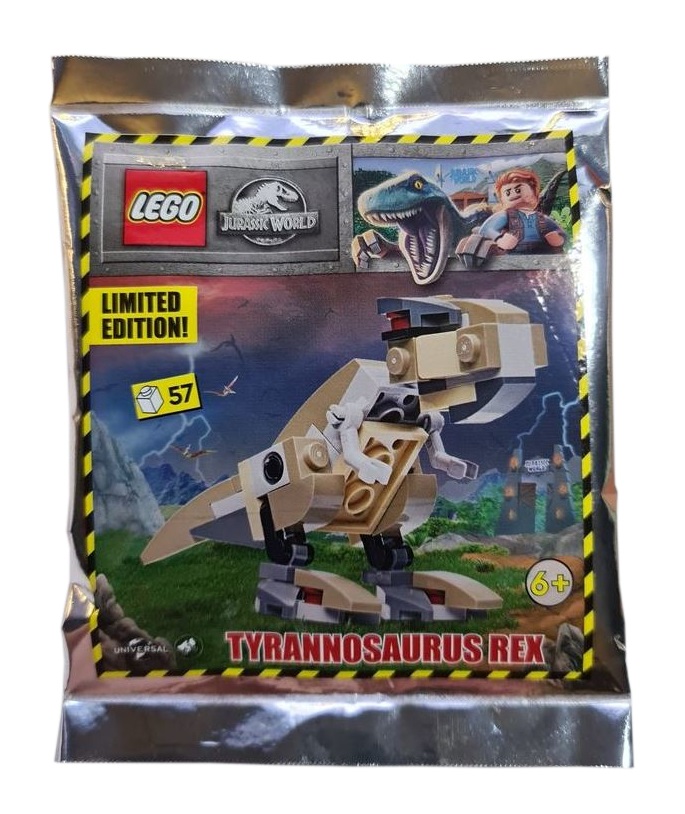 LEGO Jurassic World Minifigure Polybag - Tyrannosaurus Rex #122218