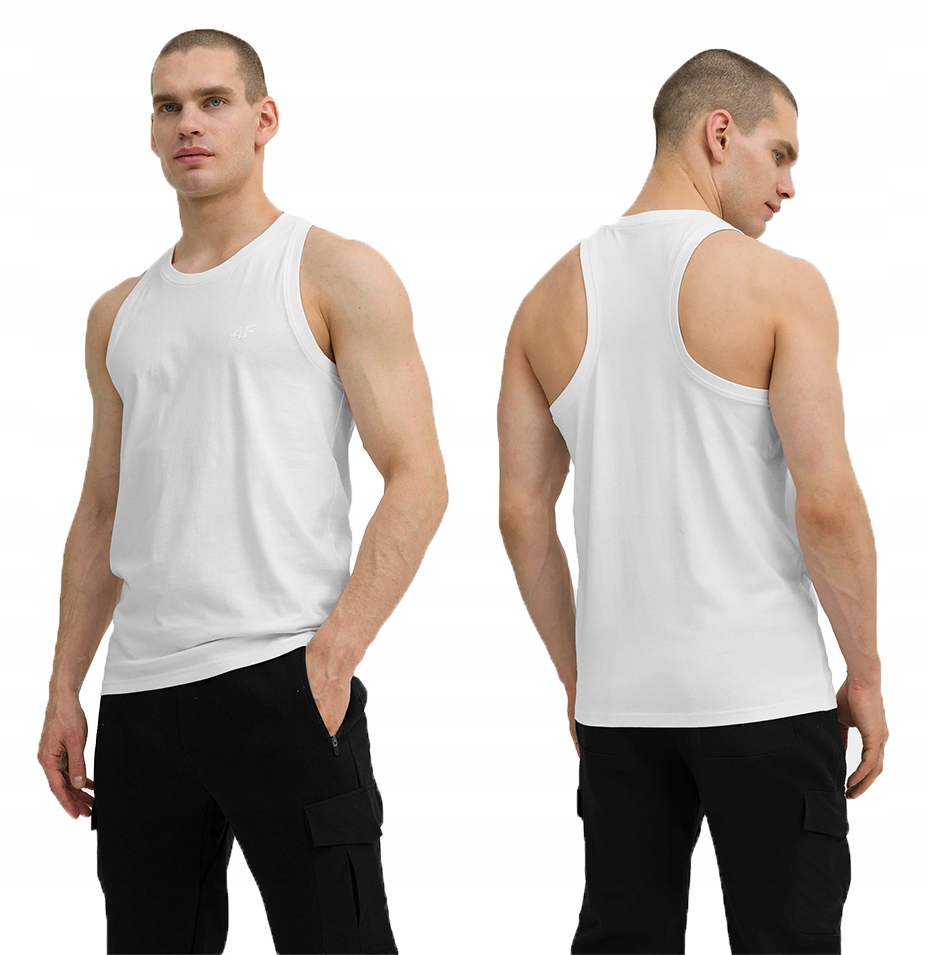 

4F Koszulka Męska Tank Top Bezrękawnik T-shirt