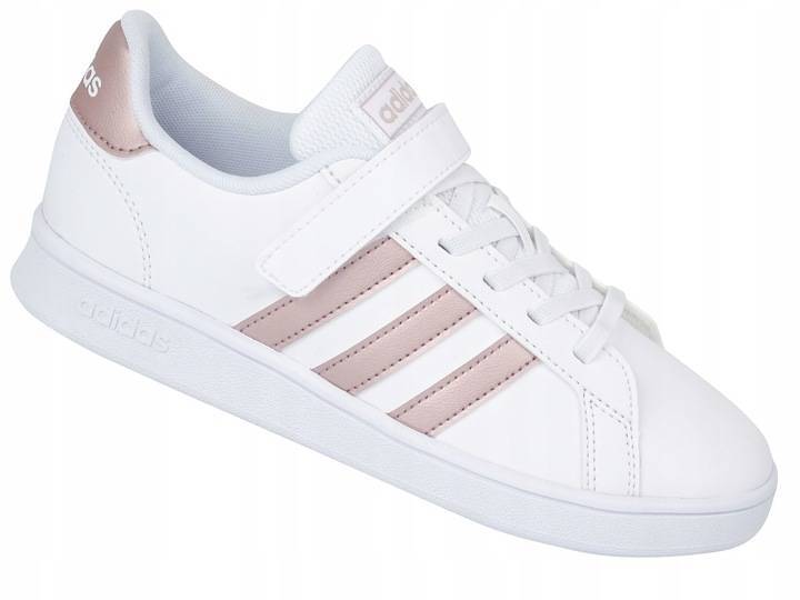 

Adidas Grand Court EF0107 Buty Dziecięce Na Rzepy