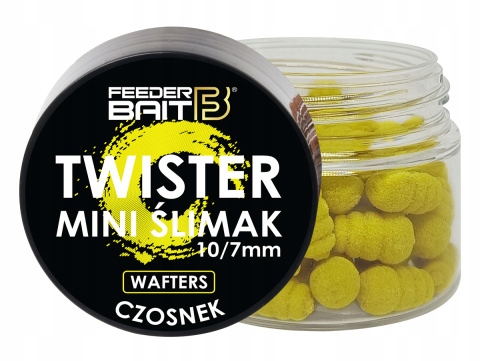 Feeder Bait Twister Mini Ślimak Wafters 10/7 mm Czosnek Method Feeder