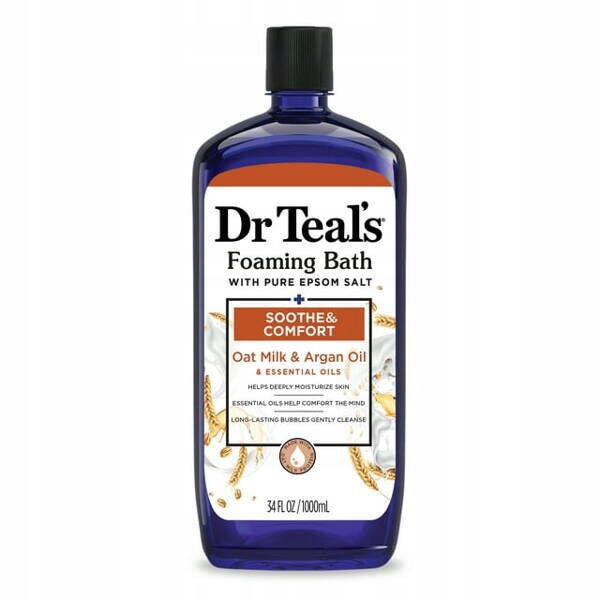 Dr Teal's Foaming Bath Soothe & Comfort 1000 ml Płyn do kąpieli