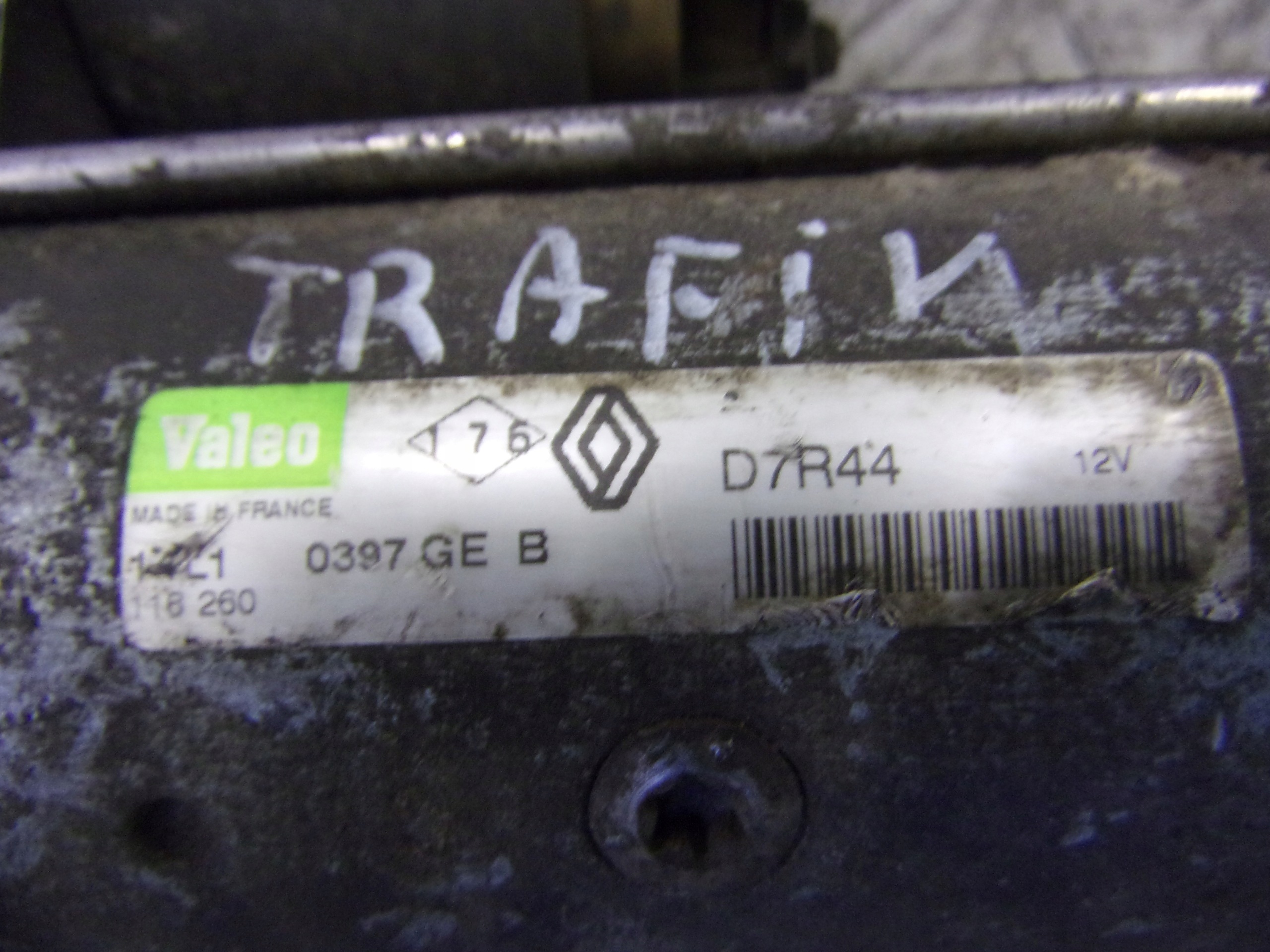 starter RENAULT TRAFIC 2 1.9 DCI