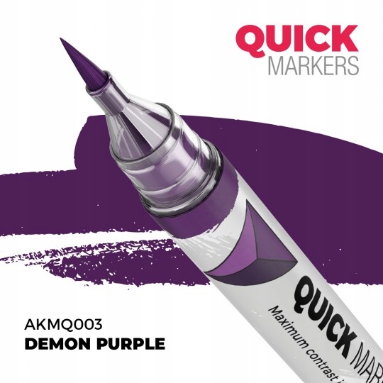 AKMQ003 Demon Purple Quick Marker New