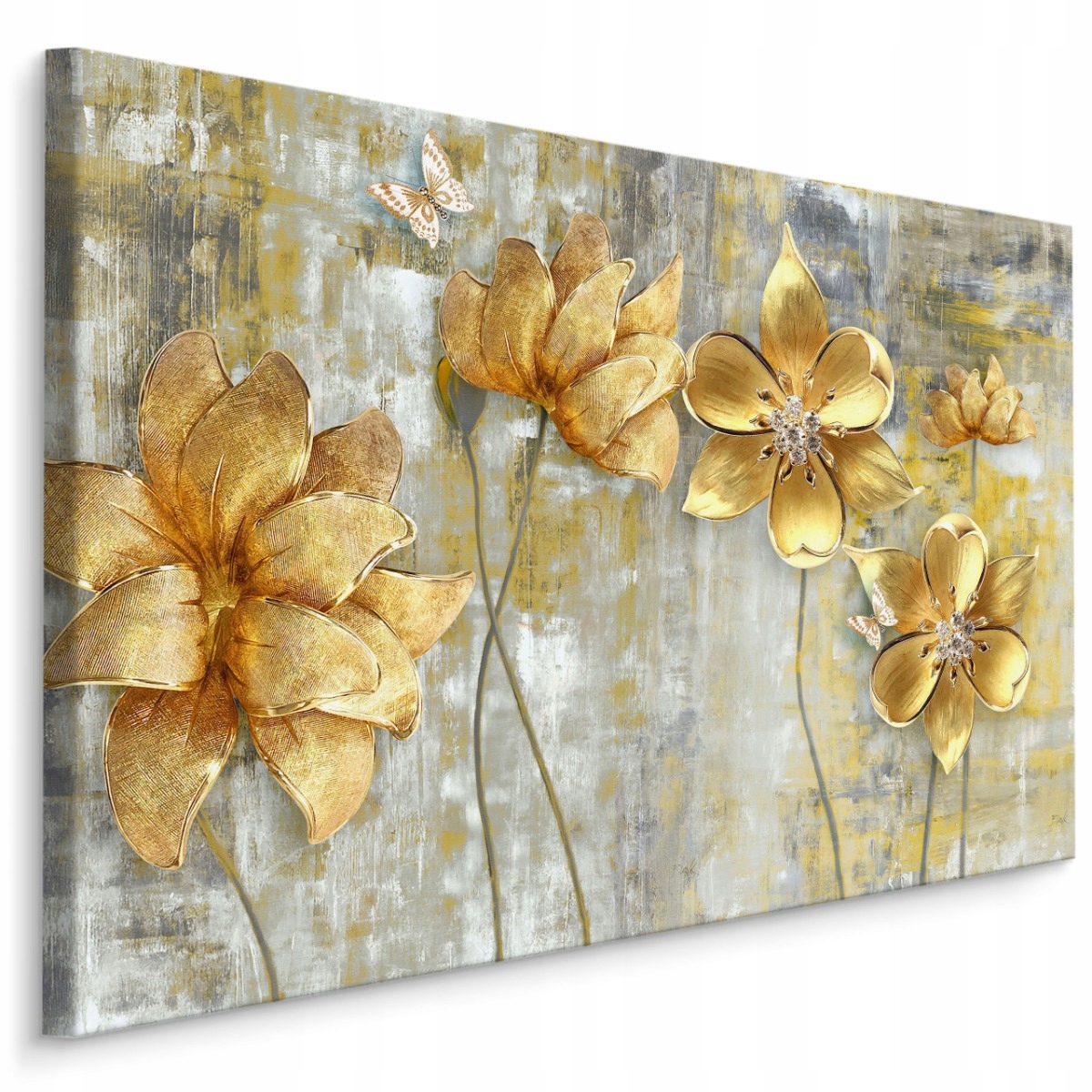 

Obraz Do Salonu Kwiaty Abstrakcja Dekor 3D 90x60