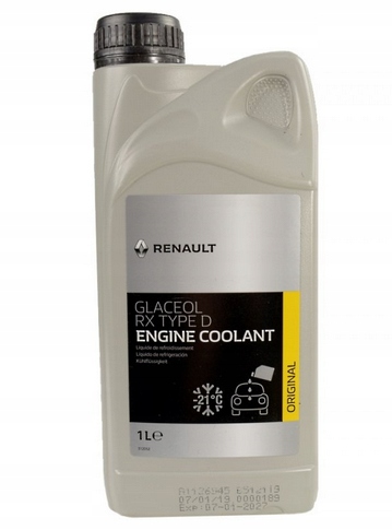 

Płyn Chłodniczy Glaceol Rx Typ D 1L Oe 7711428133