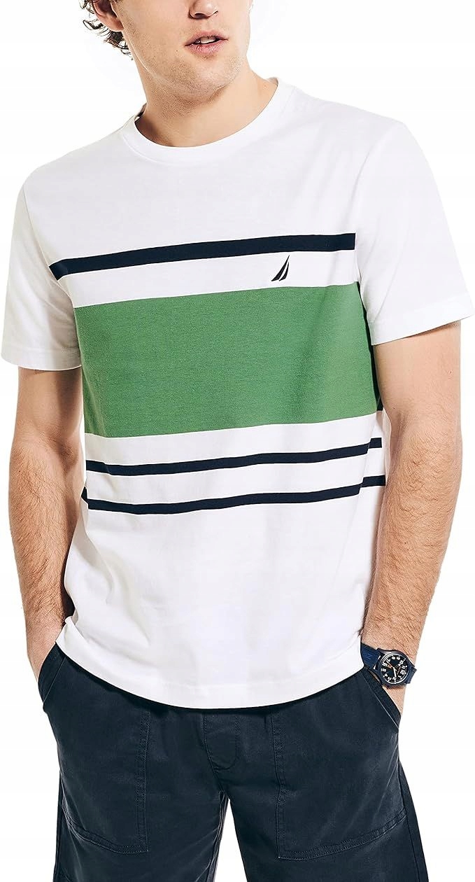 Nautica pánské tričko Colorblock M