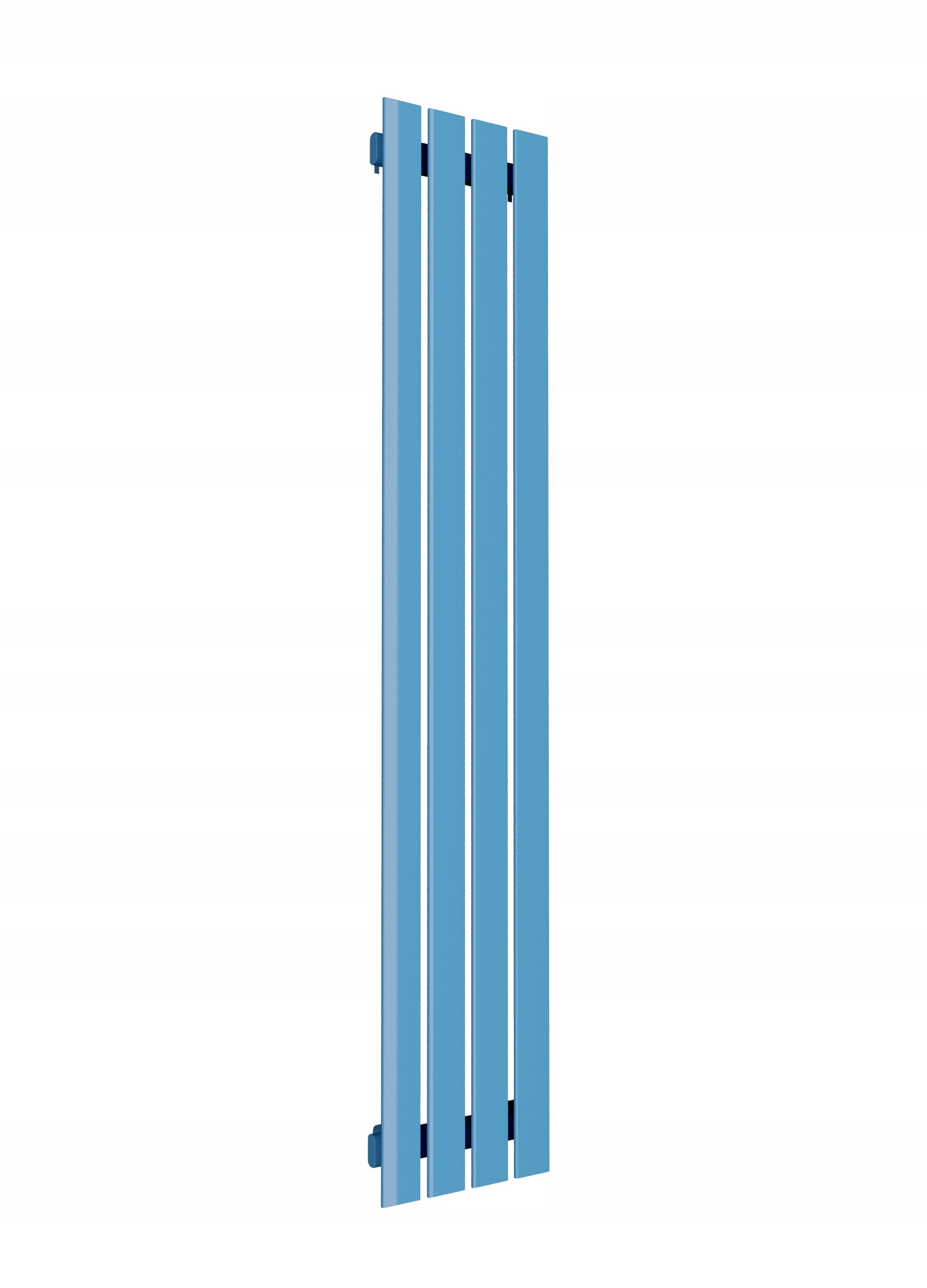 Dekoratívny radiátor s panelom 100x30 Modrý