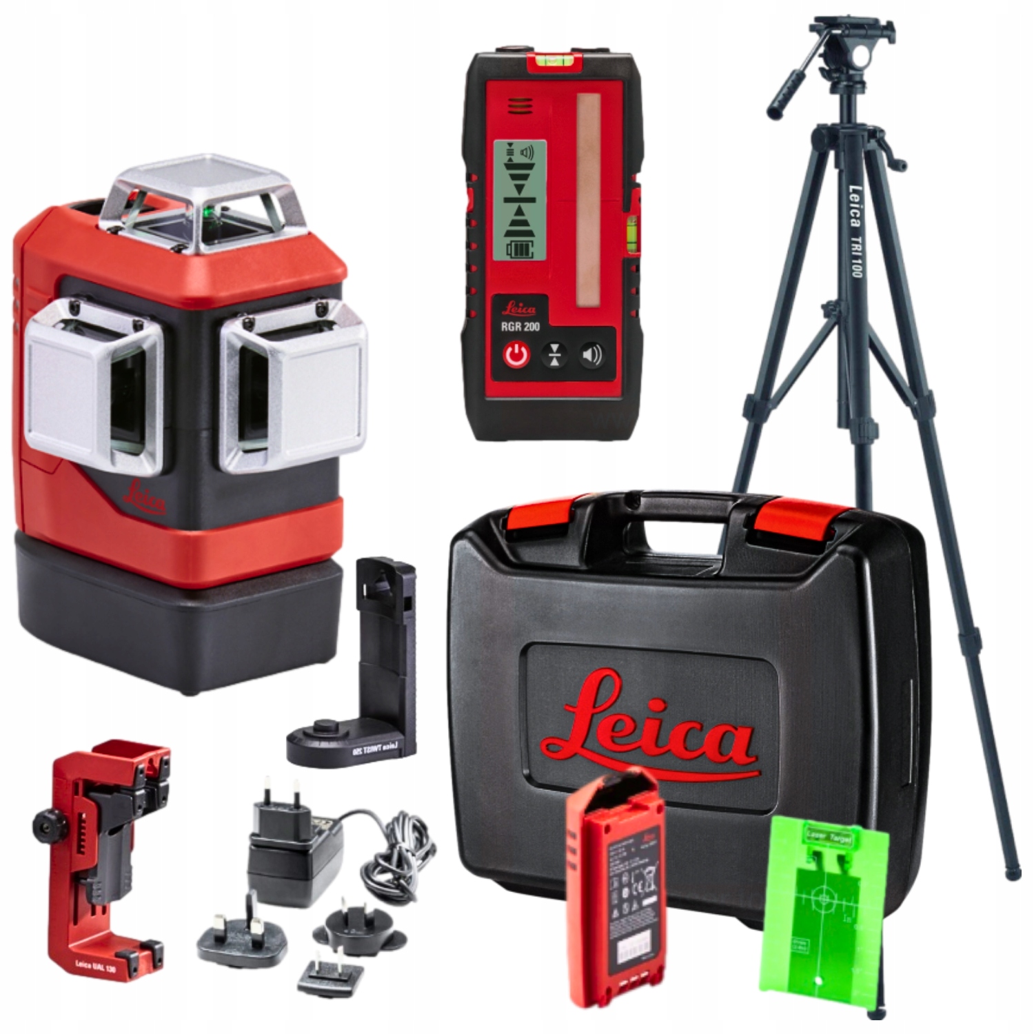 Laser krzyżowy Leica laser 360 poziomica laserowa Lino L6G laser zestaw