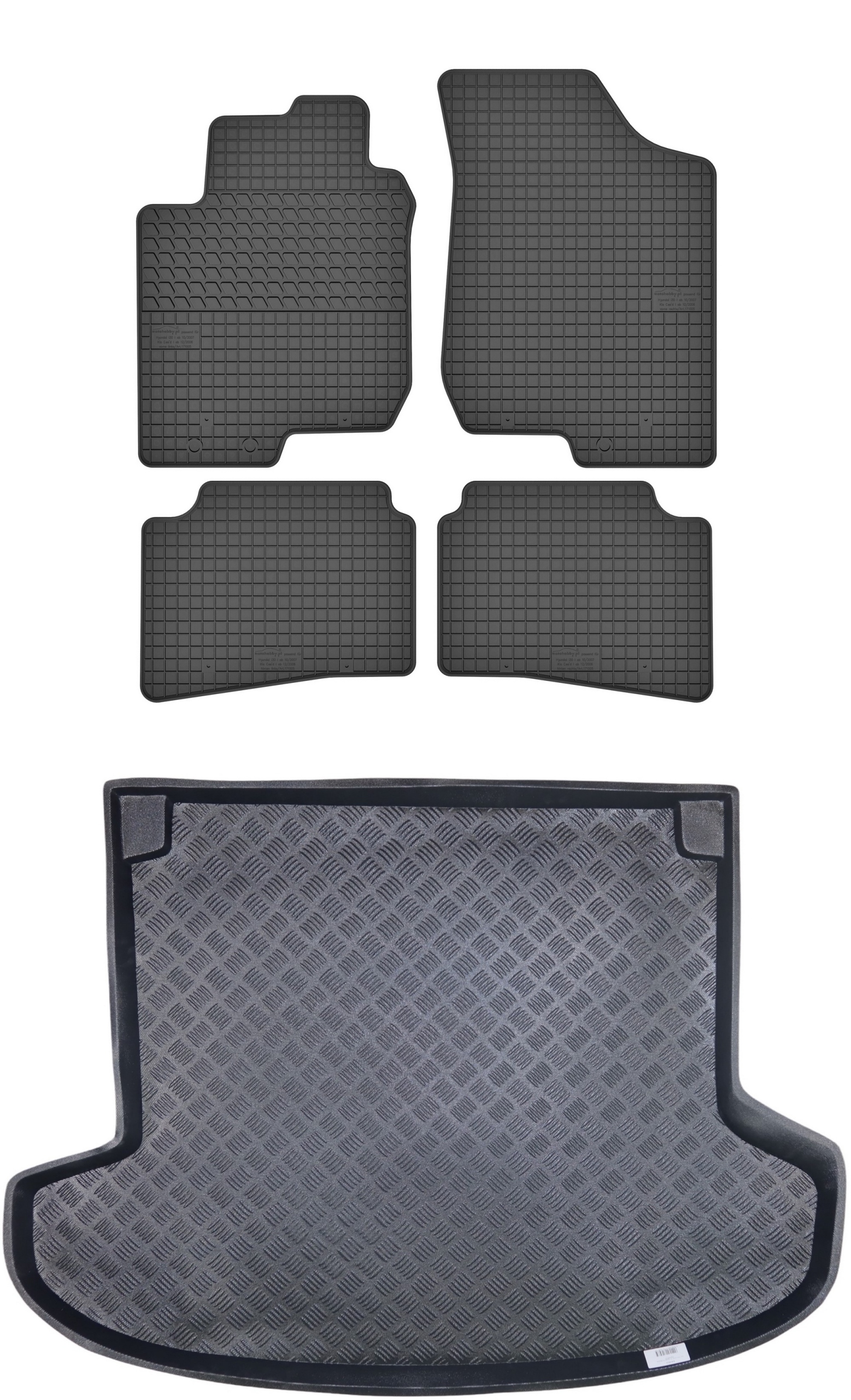 Koberce nosič pro: Kia Cee'd I 2006-2013 kombi Sw