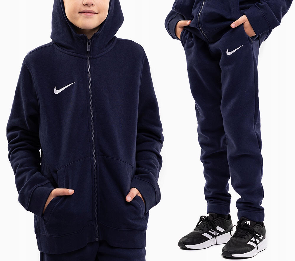 Nike komplet dziecięcy dresowy sportowy dres spodnie bluza r.XS