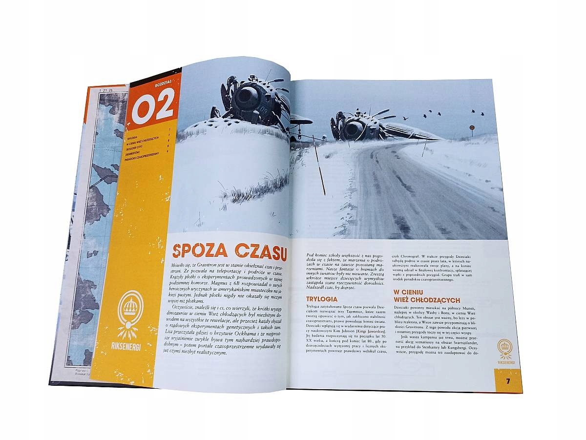 Tajemnice Pętli - Spoza Czasu Podręcznik RPG Wydawca Black Monk Games