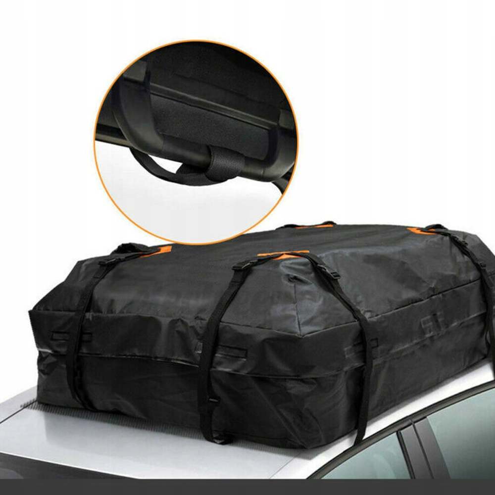 SAMOCHÓD DACH TORBA 450 L WODOODPORNA PREMIUM 87x112x44cm Kolor czarny