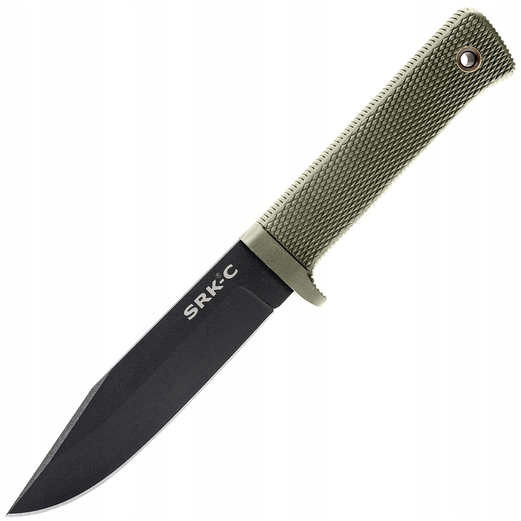 Nůž pro přežití s pouzdrem Cold Steel Srk Compact SK-5 Od Green