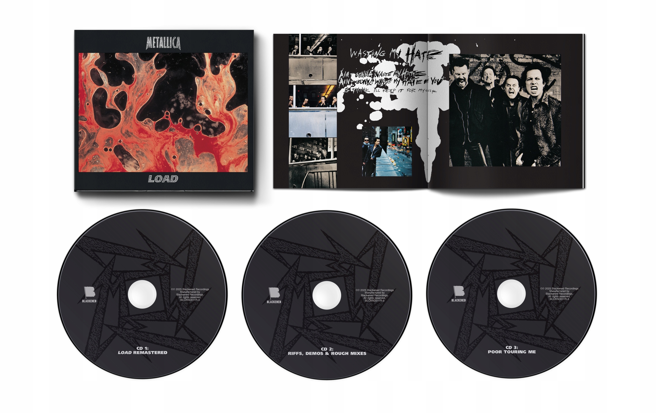 Metallica Load (Remastered 2025) Expanded Edition 3CD
