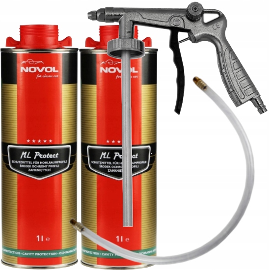 NOVOL ML PROTECT WOSK DO PROFILI 2 x 1L + PISTOLET