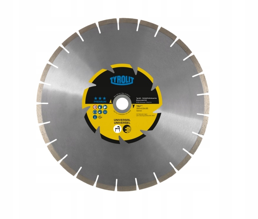 Tarcz Diamentowa TYROLIT 300mm PREMIUM TSU SILKA