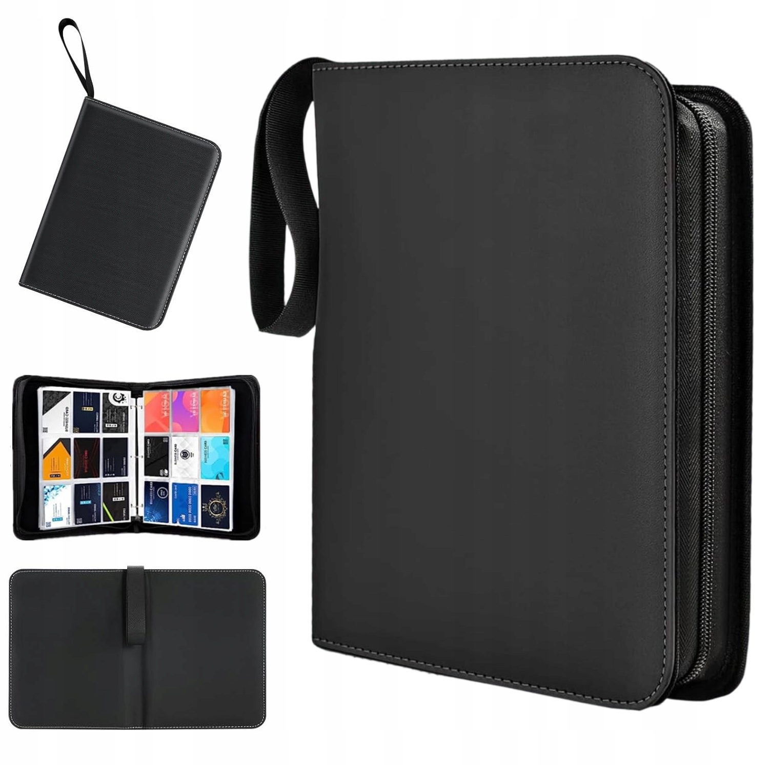 ALBUM OCHRONNY NA KARTY Z ZAMKIEM 9 KIESZENI 900SZT