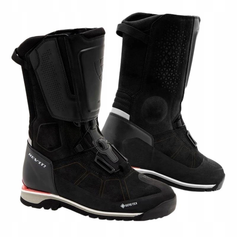 Motocyklové topánky Revit Discovery Gtx Black čierna červená biela šedá