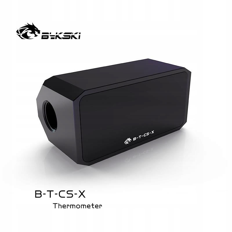 Bykski Inline teploměr s Oled displejem černý (bt-cs-x)
