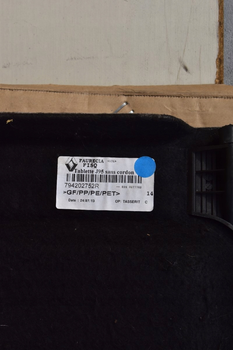 plato boot RENAULT SCENIC III 794202752R 2013r.